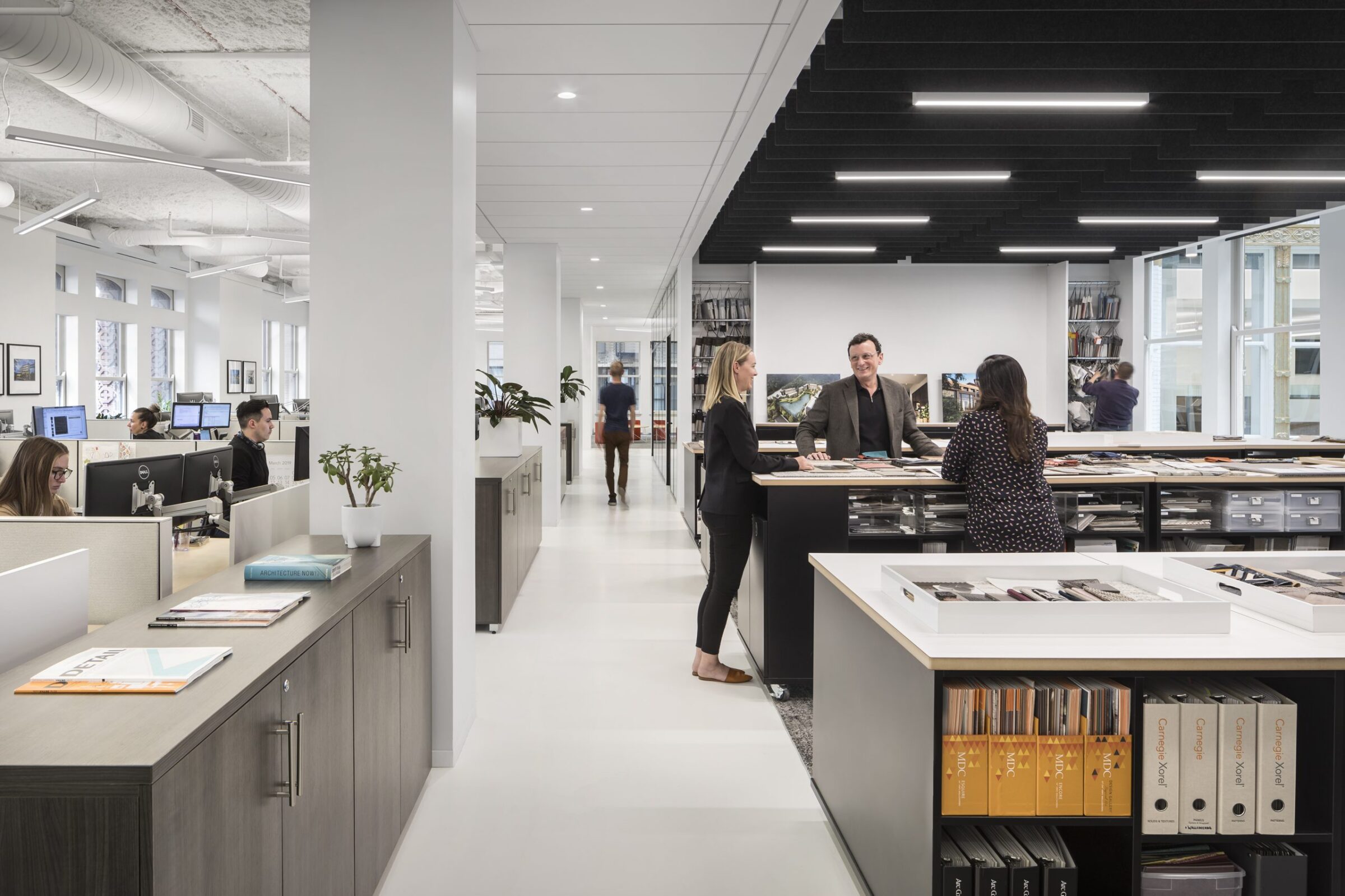 Perkins Eastman Chicago Int Materials Library 1 Copyright Andrew Rugge
