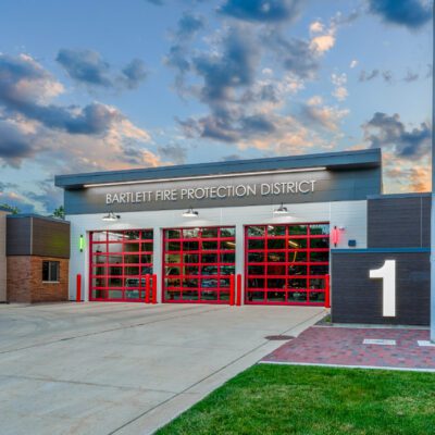Bartlett Fire Protection District Station One Twilight FINAL 1