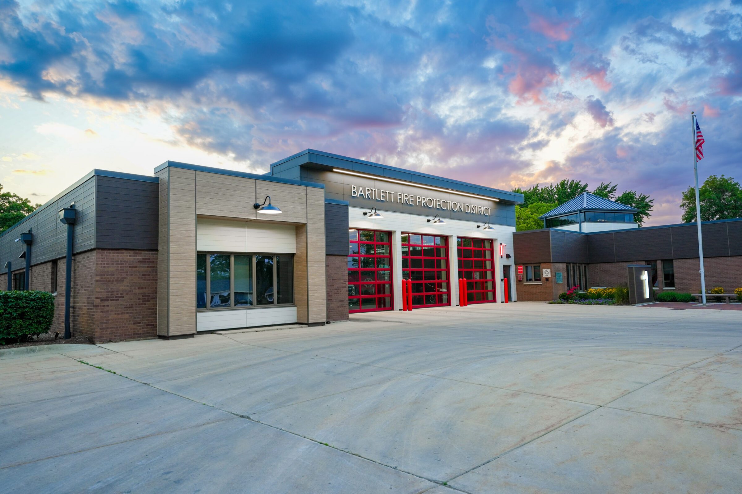 Bartlett Fire Protection District Station One Twilight FINAL 4