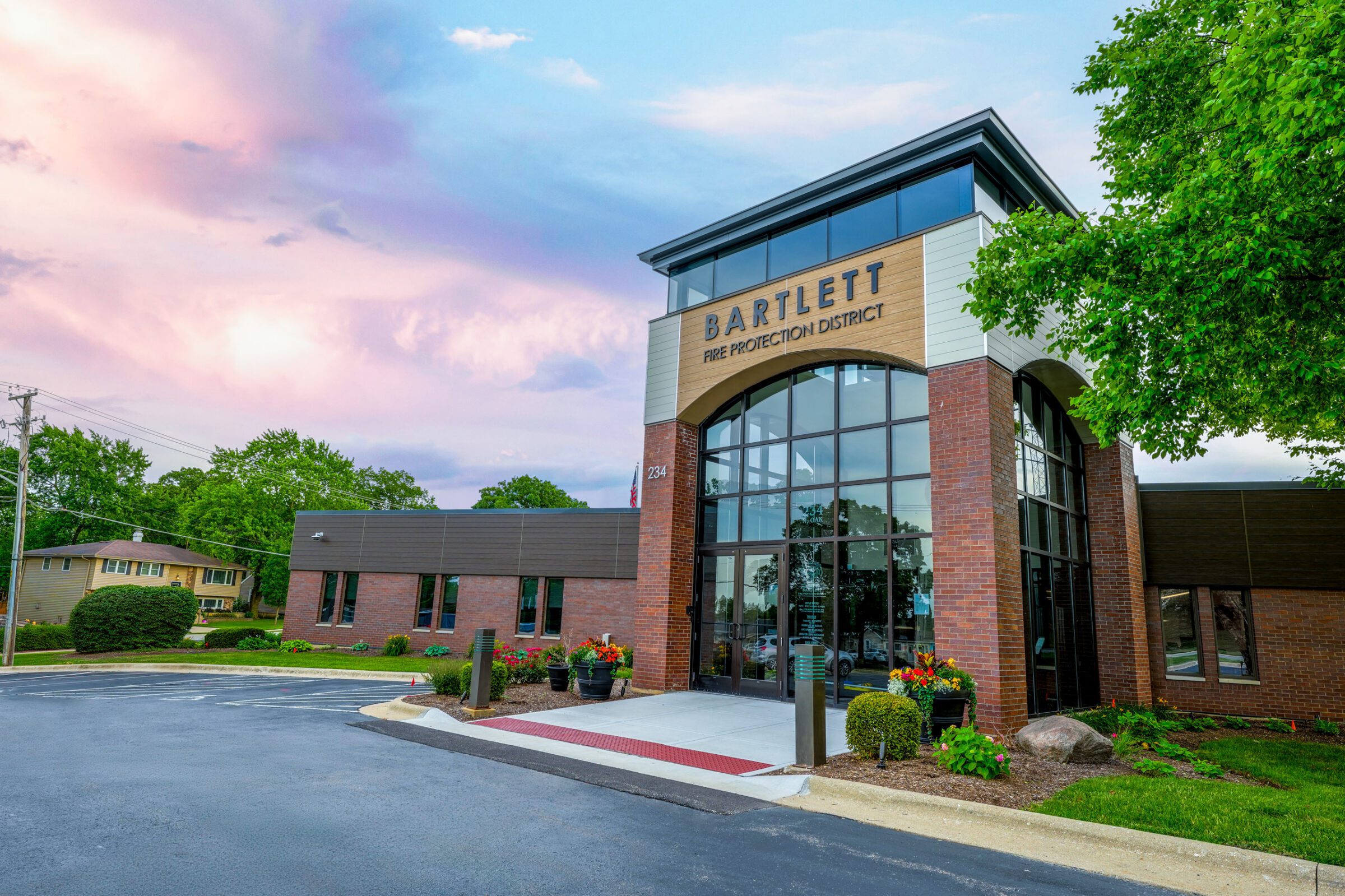 Bartlett Fire Protection District Station One Twilight FINAL 5