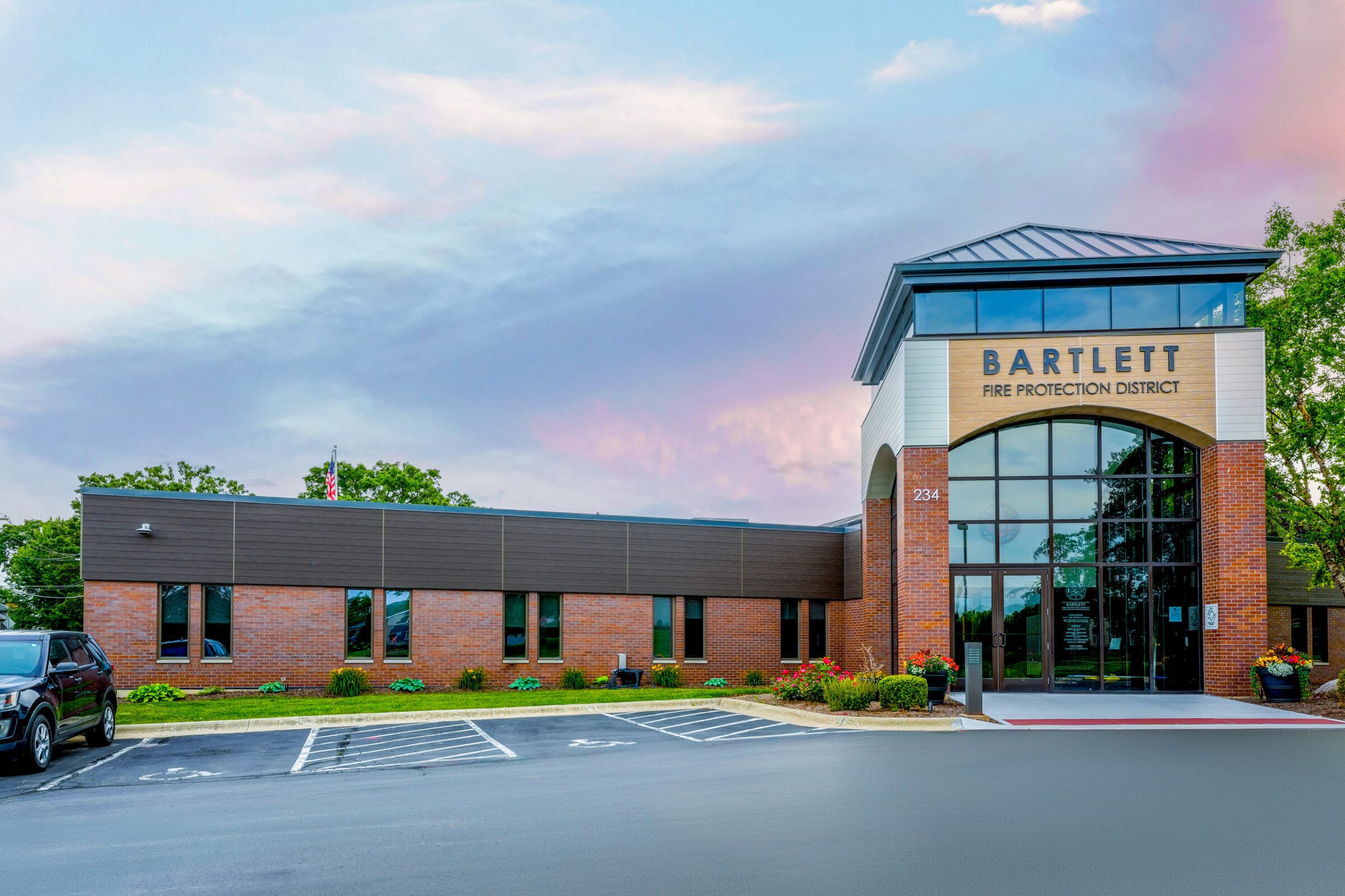 Bartlett Fire Protection District Station One Twilight FINAL 7