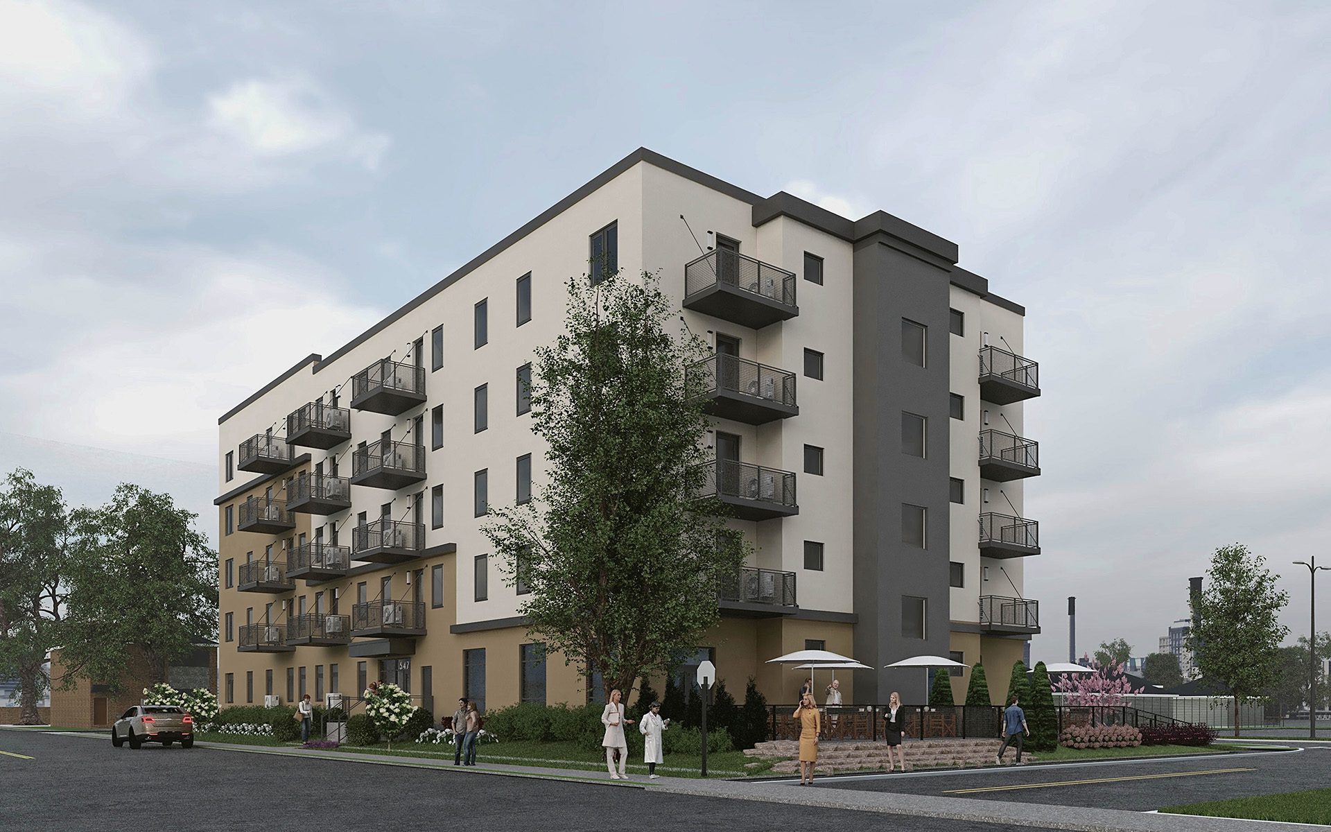 Hillside Rendering web
