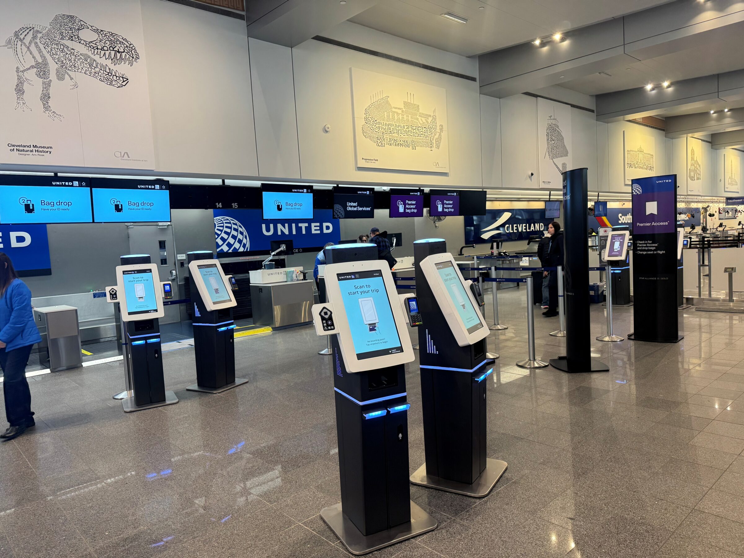 united cle Lobby Redesign