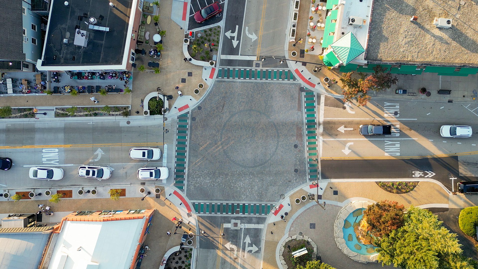 Northbrook Streetscape Ribbon Cutting 010